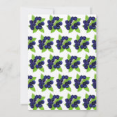 ブルーベリーフェスティバルメインワイルドブルーベリーフェア 招待状 (裏面)