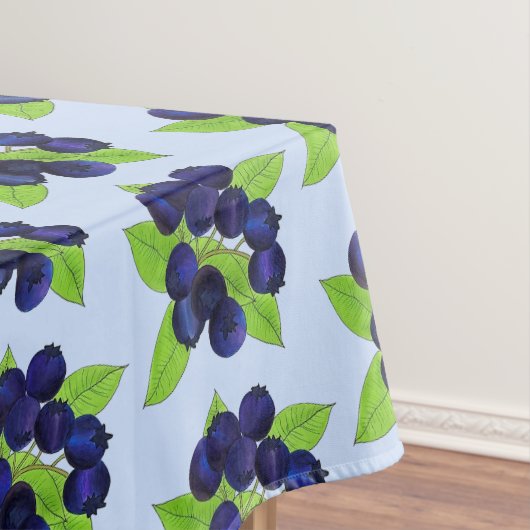 ブルーベリーフェスティバルメインワイルドブルーベリーフルーツ テーブルクロス (インサイチュ)