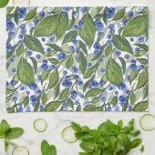 ブルーベリーフェスティバル キッチンタオル (折り畳み)