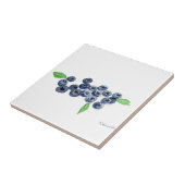 ブルーベリーフルーツのキッチンデコル タイル (側面)