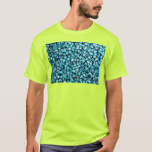 「ブルーベリーフルーツのスタック」かわいい写真。買今 Tシャツ (正面)