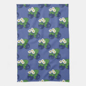 ブルーベリーフルーツパターンのキッチンタオル キッチンタオル (縦)