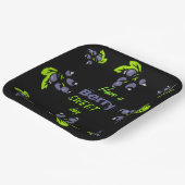 ブルーベリーブランチプレート ペーパープレート (傾斜あり)