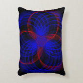 ブルーベリーブルートリプルアクセントピロー アクセントクッション (正面(垂直))