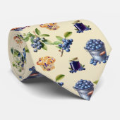 ブルーベリーブルーベリーネックタイ ネクタイ (ロール)