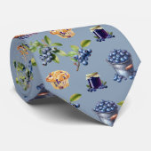 ブルーベリーブルーベリーネックタイ ネクタイ (ロール)