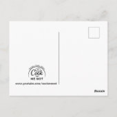 ブルーベリーブーストスムージーレシピ ポストカード (裏面)