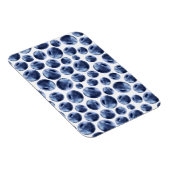 ブルーベリープリントフルーツパターン マグネット (右側)