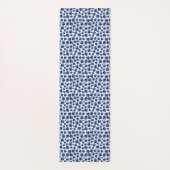 ブルーベリープリントフルーツパターン ヨガマット (裏面)