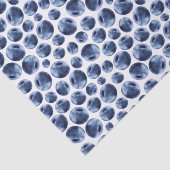 ブルーベリープリントフルーツパターン 薄葉紙 (詳細)