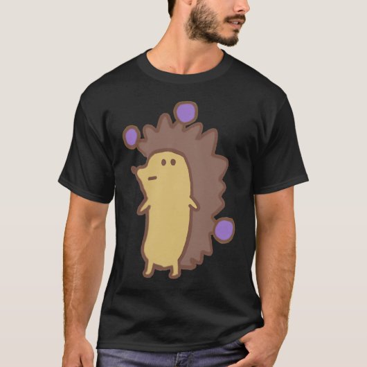 ブルーベリーヘッジホッグ Tシャツ (正面)