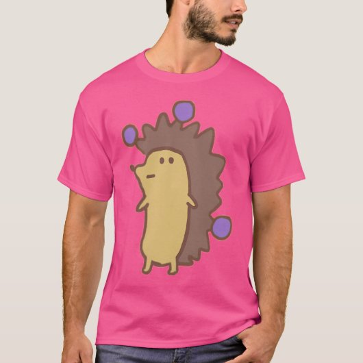 ブルーベリーヘッジホッグ Tシャツ (正面)