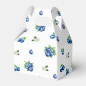 ブルーベリーベイビーシャワーのお礼 フェイバーボックス (裏面サイド)