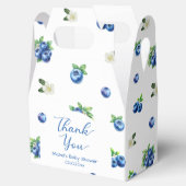 ブルーベリーベイビーシャワーのお礼 フェイバーボックス (オープン)