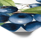 ブルーベリーベビーシャワーポスター ポスター (角)