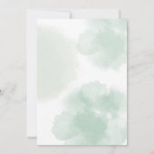 ブルーベリーベビーシャワー 招待状 (裏面)