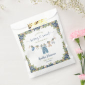 ブルーベリーベリースイートクロースレインベビーシャワー フェイバーバッグ (封をした状態)