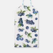 ブルーベリーベリースイート誕生日サンキューギフトラベル ギフトタグ (裏面)