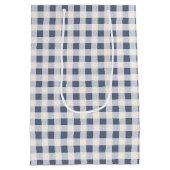 ブルーベリーベリーファースト誕生日 ミディアムペーパーバッグ (裏面)