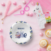 ブルーベリーベリー第1誕生日 ペーパーボウル (パーティー)