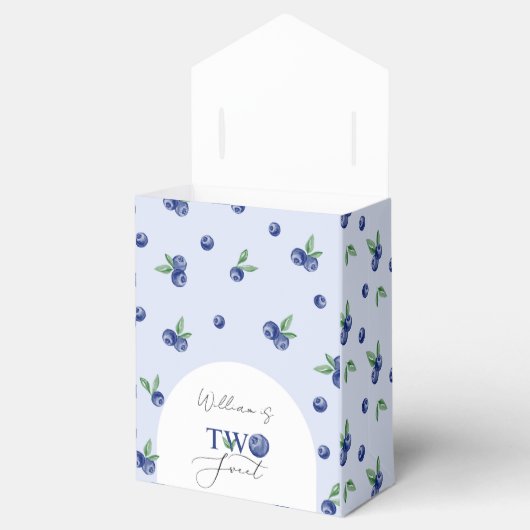 ブルーベリーボーイツスウィートベリーバースデーパーティー フェイバーボックス (オープン)