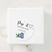 ブルーベリーポップ・アートの – 彼女がポップするとき フェイバータグ (インサイチュ)