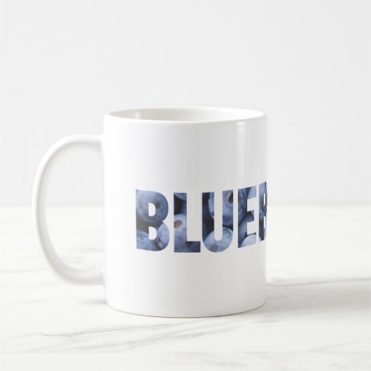 ブルーベリーマグ コーヒーマグカップ (左)