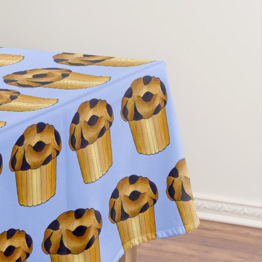 ブルーベリーマフィンペストリーブレックファーストブランチ テーブルクロス (インサイチュ)