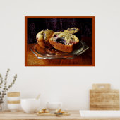 ブルーベリーマフィン ポスター (キッチン)