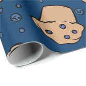 ブルーベリーマフィン ラッピングペーパー (ロールコーナー)