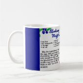 ブルーベリーミュフィンのレシピ コーヒーマグカップ (左)