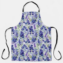 ブルーベリーラベンダーガーデン – 水彩フローラ