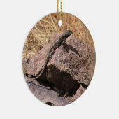 ブルーベリーリザードオーナメント セラミックオーナメント (右)