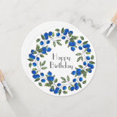 ブルーベリーリース カード (正面/裏面インサイチュ)