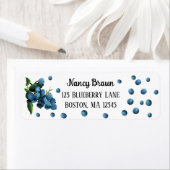 ブルーベリー住所 シール (インサイチュ)