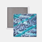 ブルーベリー冷凍機磁石 マグネット (正面/裏面)