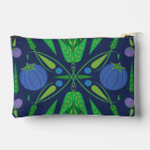 ブルーベリー小袋の守護者 アクセサリーポーチ (裏面)