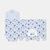 ブルーベリー少年ベリーの最初の誕生日パーティーお願いボックス フェイバーボックス (折り畳みなし)