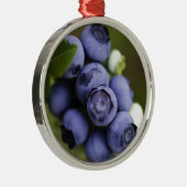 ブルーベリー愛好家 メタルオーナメント (右)