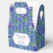 ブルーベリー感謝ベリーマリーベビーシャワー フェイバーボックス (オープン)