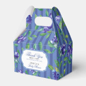 ブルーベリー感謝ベリーマリーベビーシャワー フェイバーボックス (正面サイド)