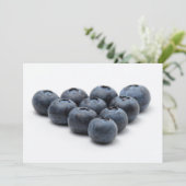 ブルーベリー招待状 招待状 (スタンド正面)