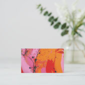 "ブルーベリー木詳細" 名刺 (スタンド正面)