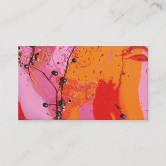 "ブルーベリー木詳細" 名刺 (正面)