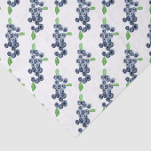 ブルーベリー果実水カラーフードベリー模様 薄葉紙 (詳細)