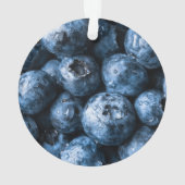 ブルーベリー果実 オーナメント (裏面)