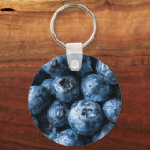 ブルーベリー果実 キーホルダー (正面)