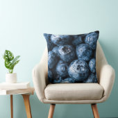 ブルーベリー果実 クッション (椅子)