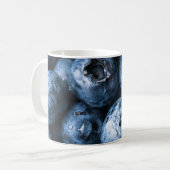 ブルーベリー果実 コーヒーマグカップ (正面左)