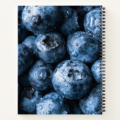 ブルーベリー果実 ノートブック (裏面)